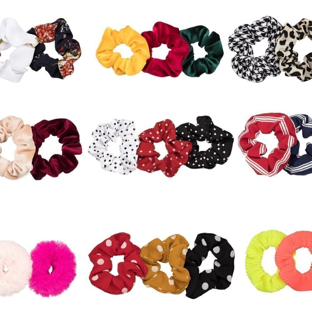Hair Scrunchie Variety Pack